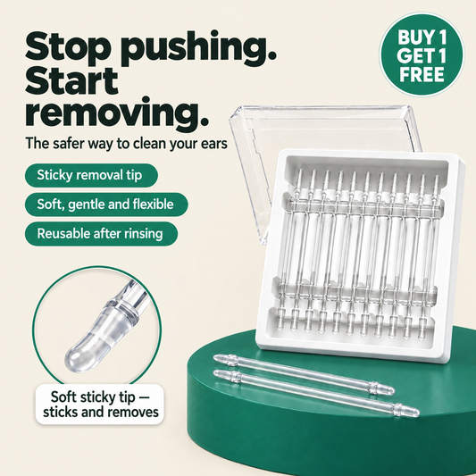 Freshown Sticky Ear Cleaner - stop pushing, start removing